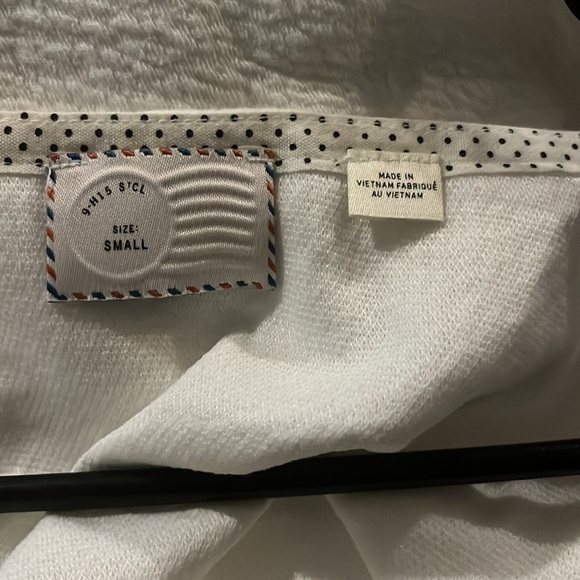 Anthropologie white ruffled shirt - Picture 3 of 3